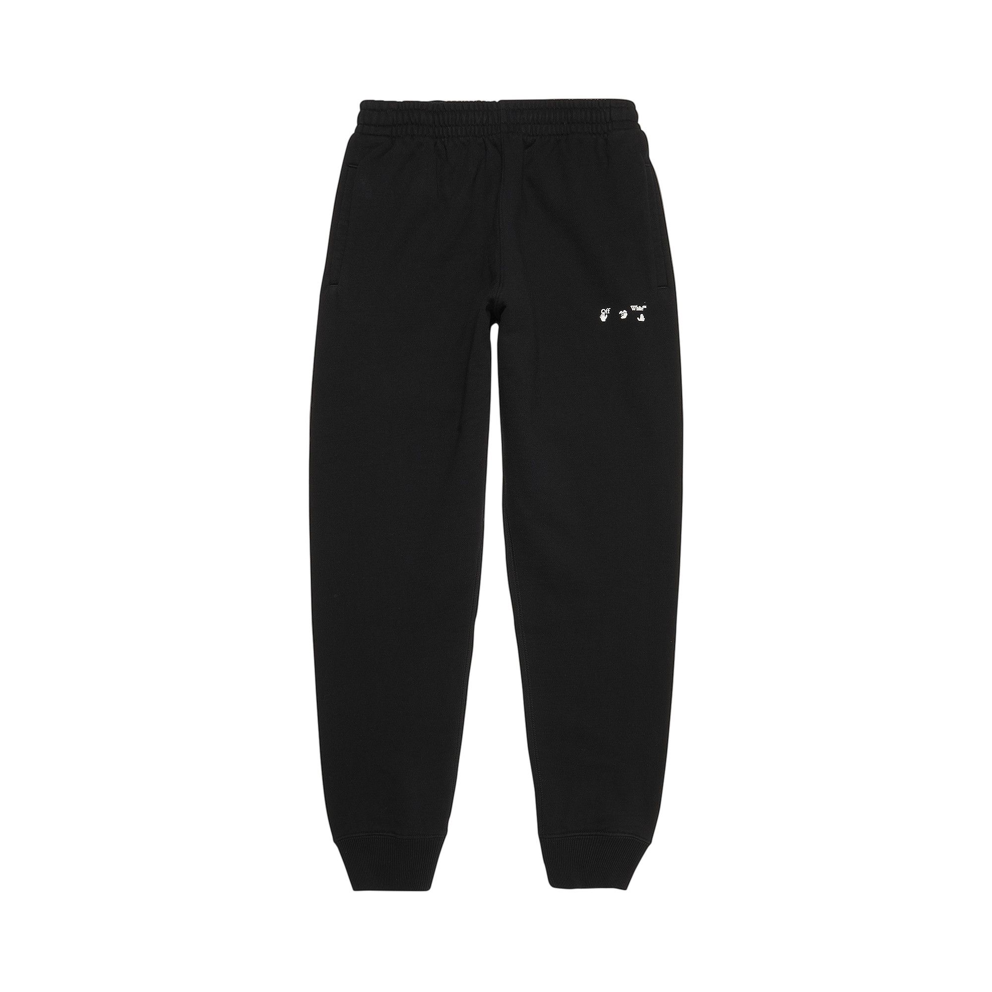 Off white sweatpants black best sale
