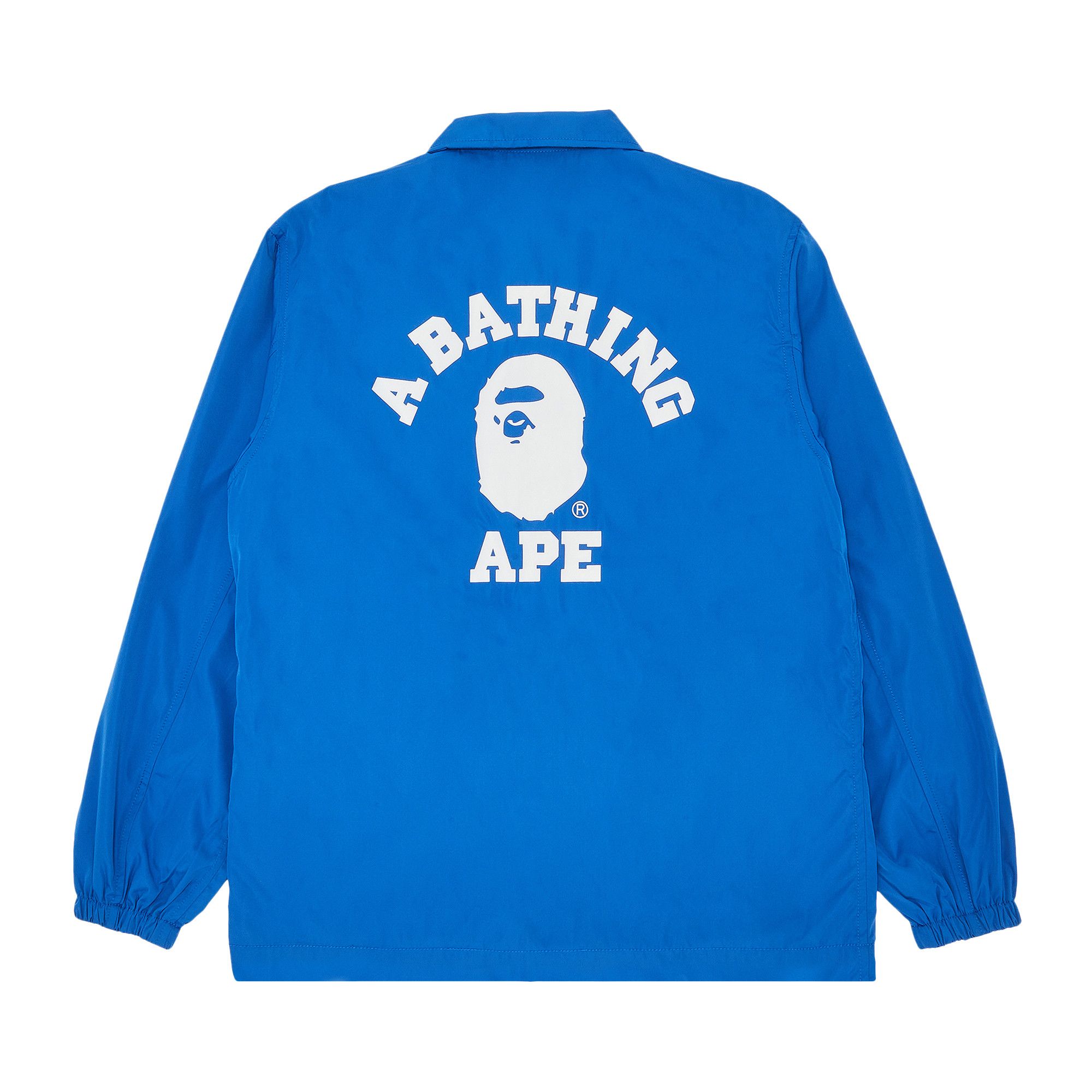Bape college coach jacket online
