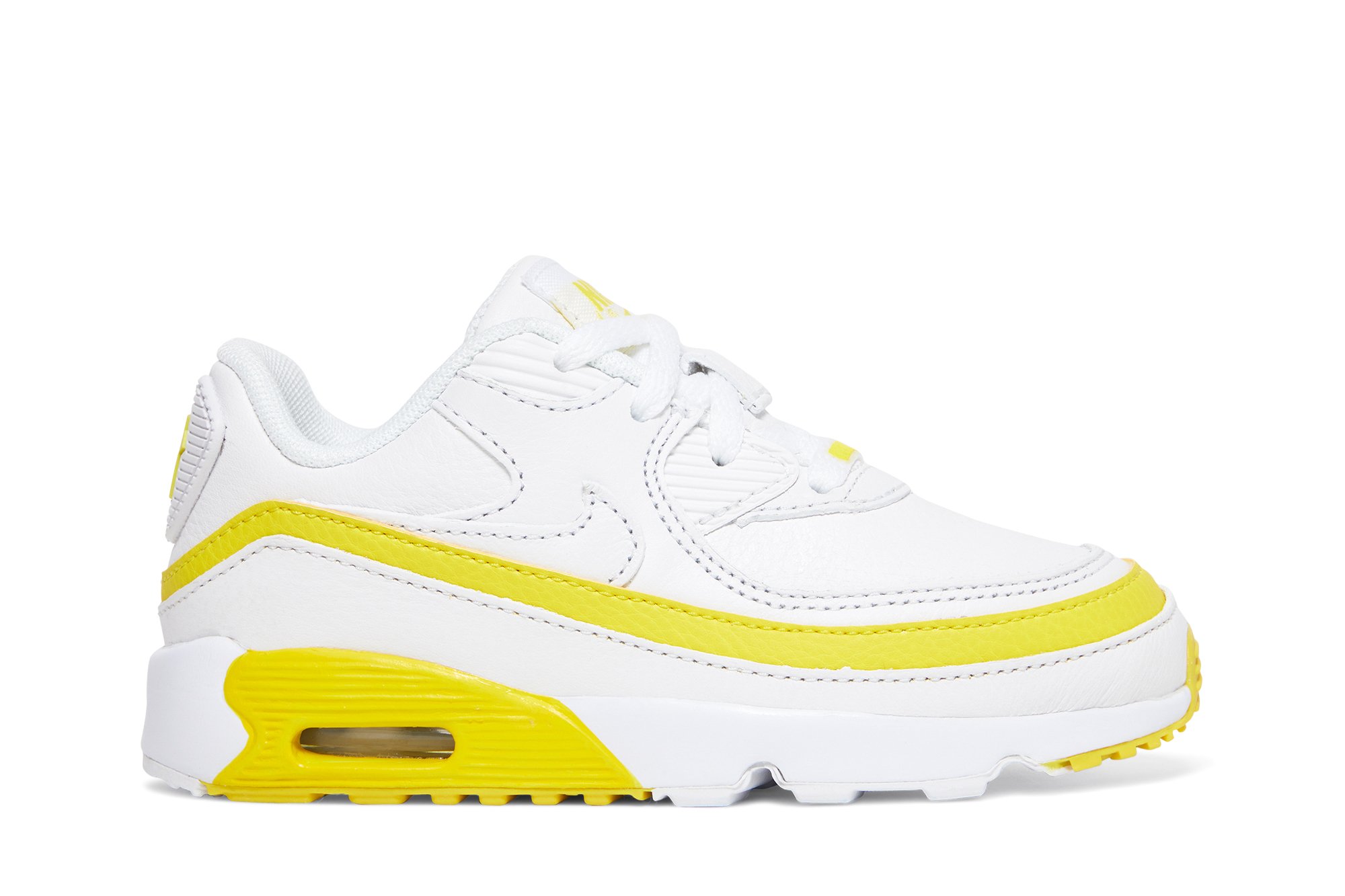 Buy Undefeated x Air Max 90 BT 'White Optic Yellow' - CQ4615 101