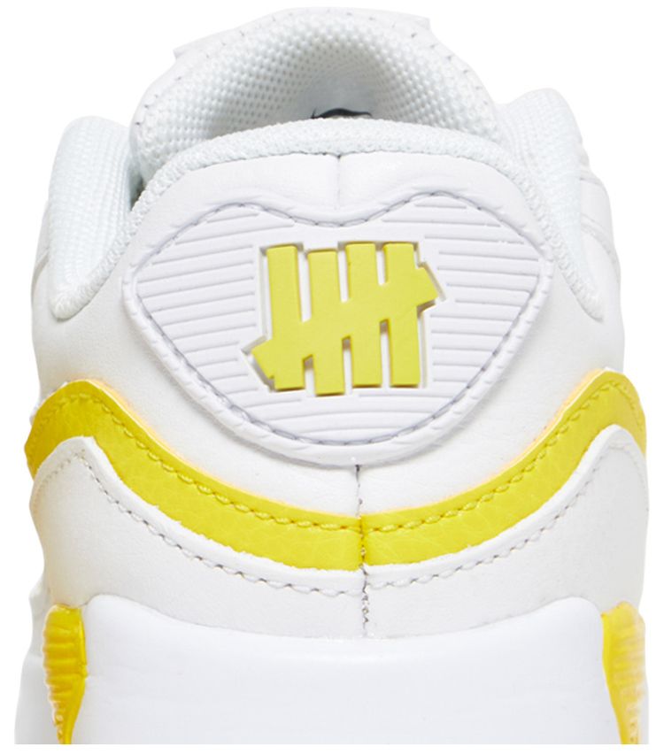 Undefeated x Nike Air Max 90 BT White Optic Yellow