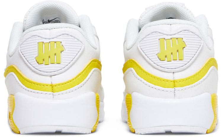 Undefeated x Nike Air Max 90 BT White Optic Yellow