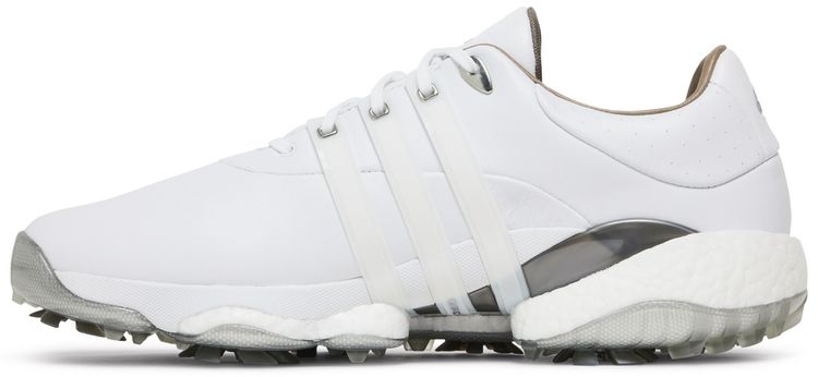 Adidas Tour 360 22 Golf White Silver Metallic