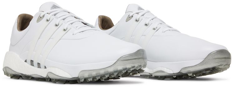 Adidas Tour 360 22 Golf White Silver Metallic