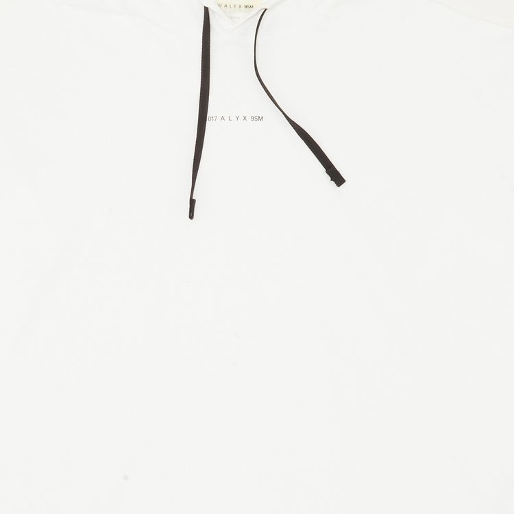 1017 ALYX 9SM Triple Print Hooded T Shirt White