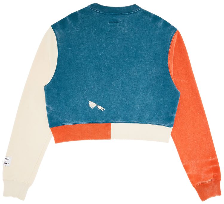 Gallery Dept x Lanvin Colorblock Crewneck Orange