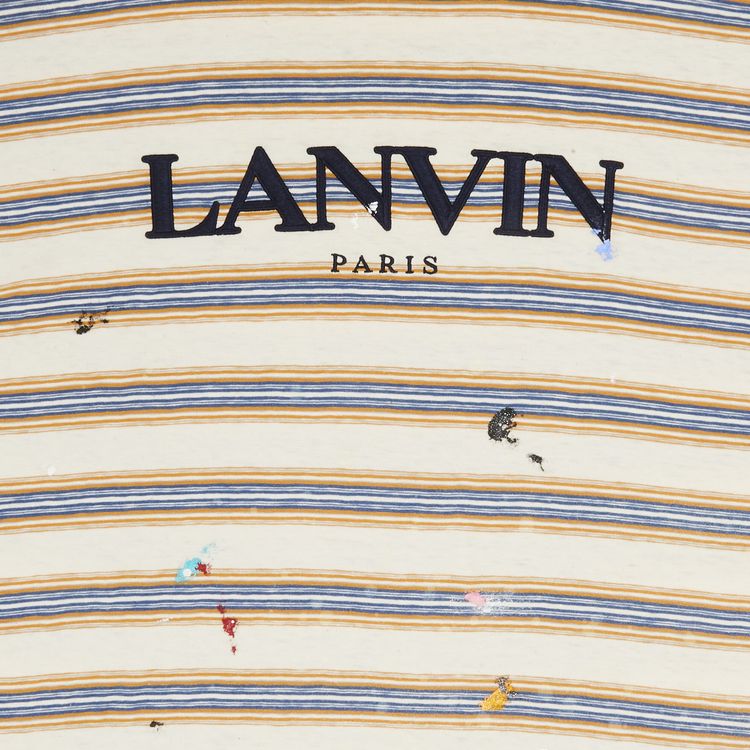 Gallery Dept x Lanvin Paris Embroidered Oversize T Shirt Multicolor