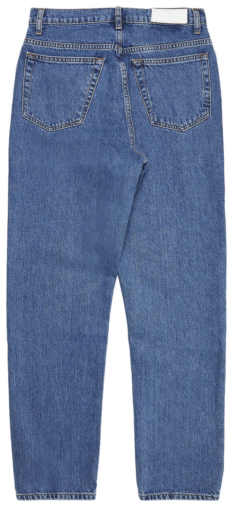 REDONE 70s Straight Jeans Jeweled Stoned Indigo