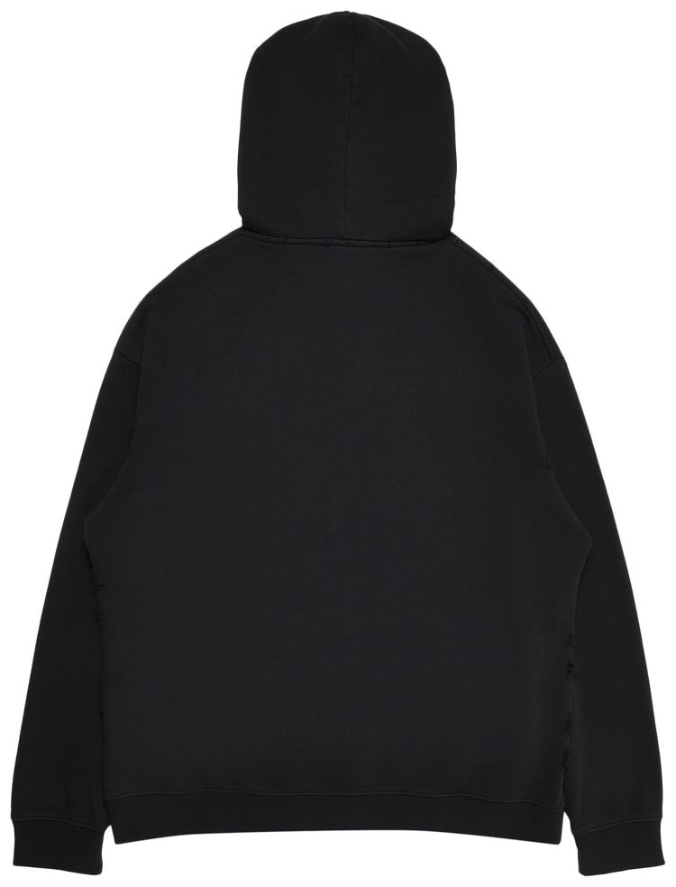 Raf Simons Regular Fit Hoodie With Print Black