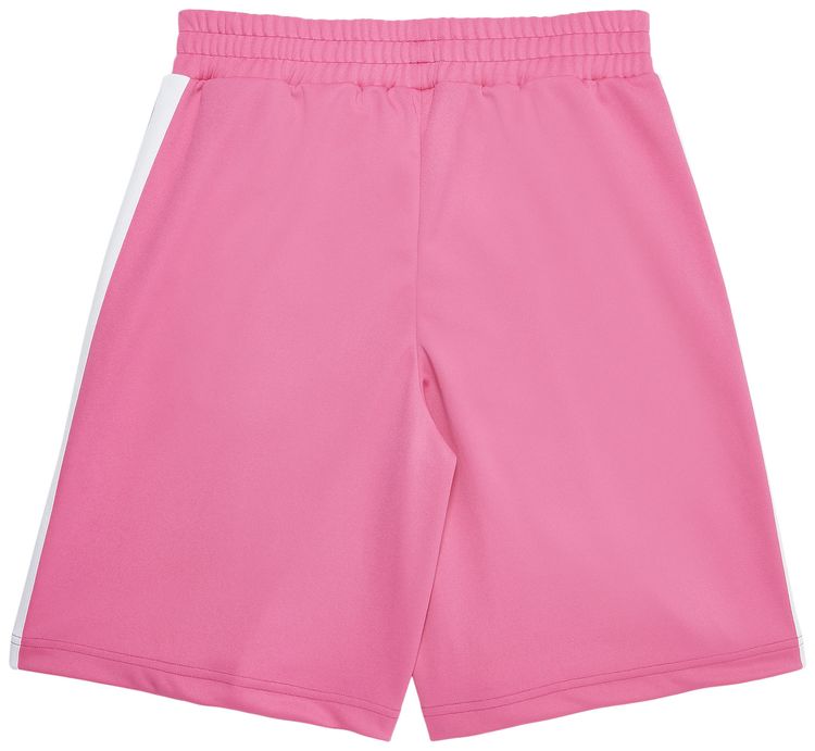 Palm Angels Classic Track Shorts FuchsiaWhite