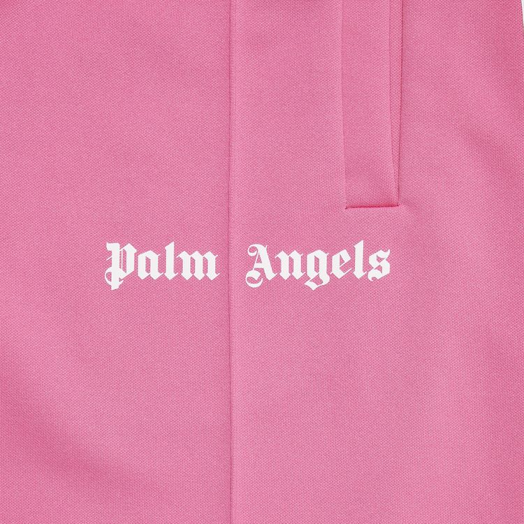 Palm Angels Classic Track Shorts FuchsiaWhite