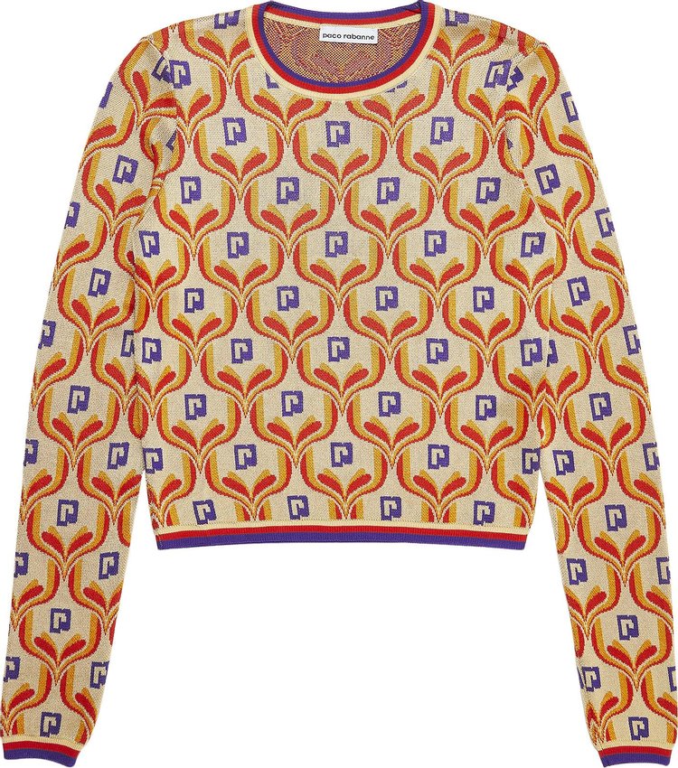 Paco Rabanne Top 'Paco Tapestry'