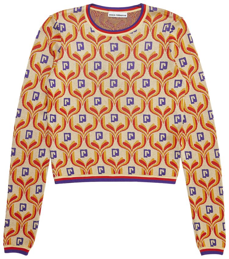 Paco Rabanne Top 'Paco Tapestry'