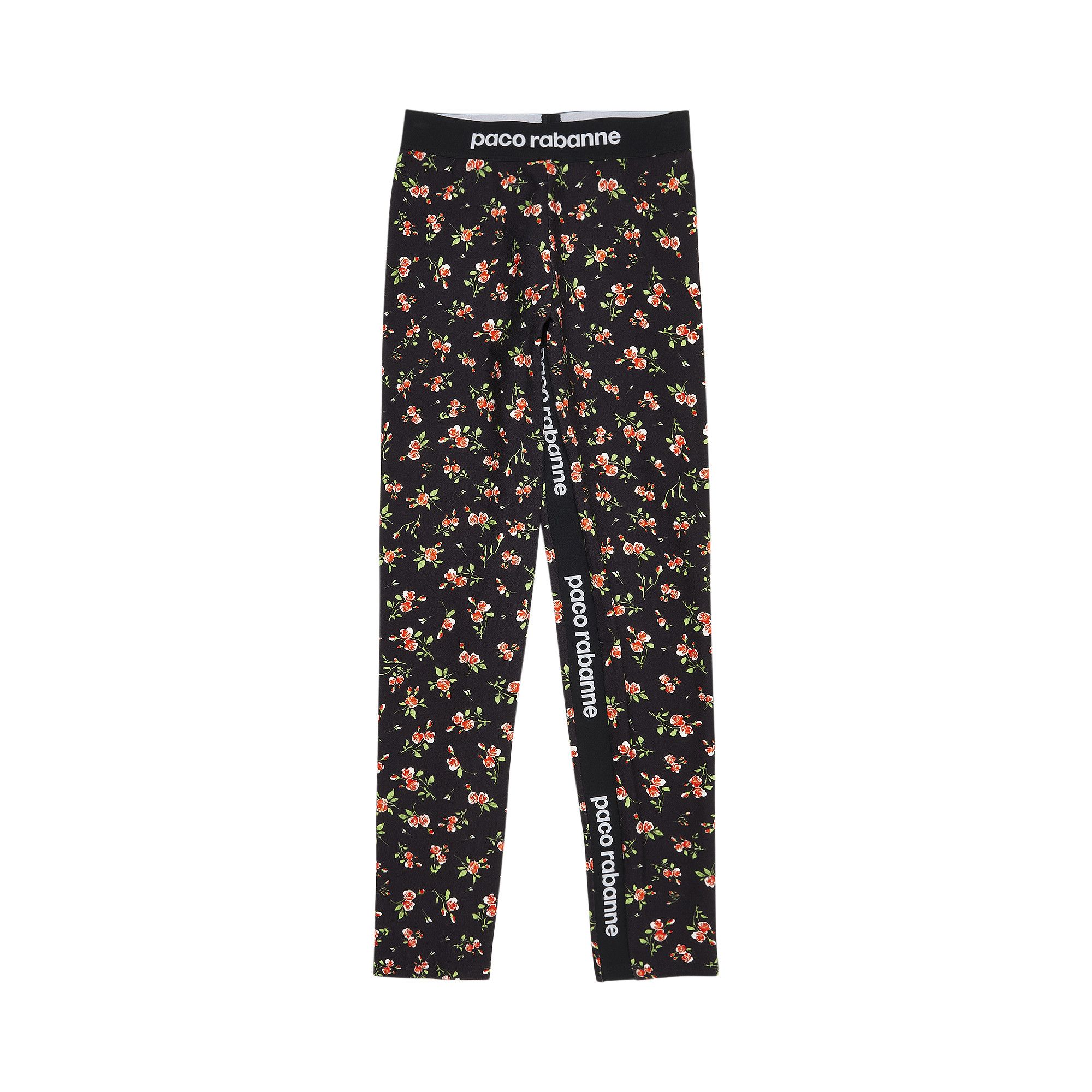 Buy Paco Rabanne Pant 'Black/Pluie De Roses