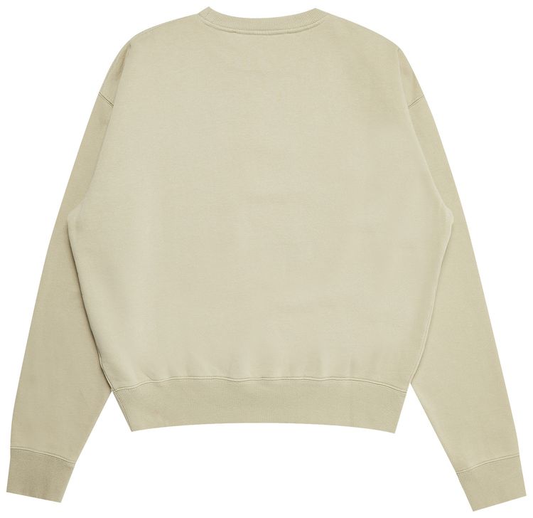 Off White Carav Hand Over Crewneck Abbey Stone