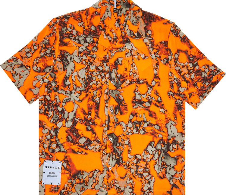 MCQ Allover Shirt 'Hyper Orange'