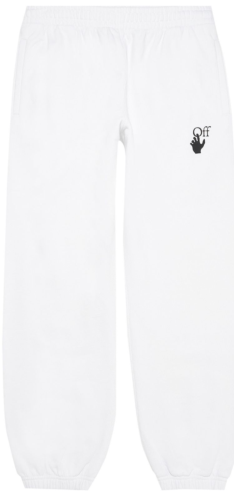 Off White Caravaggio Arrow Slim Sweatpant WhiteBlack