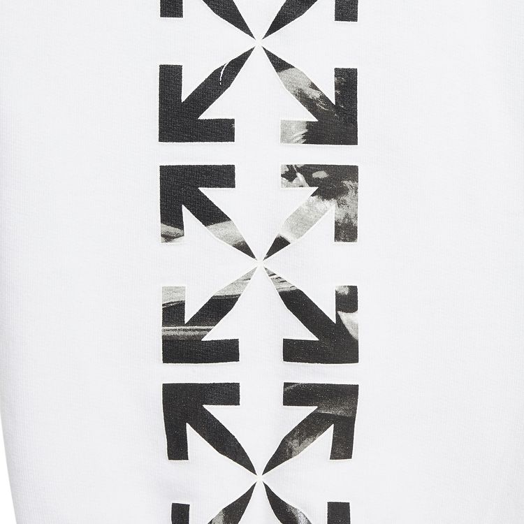 Off White Caravaggio Arrow Slim Sweatpant WhiteBlack