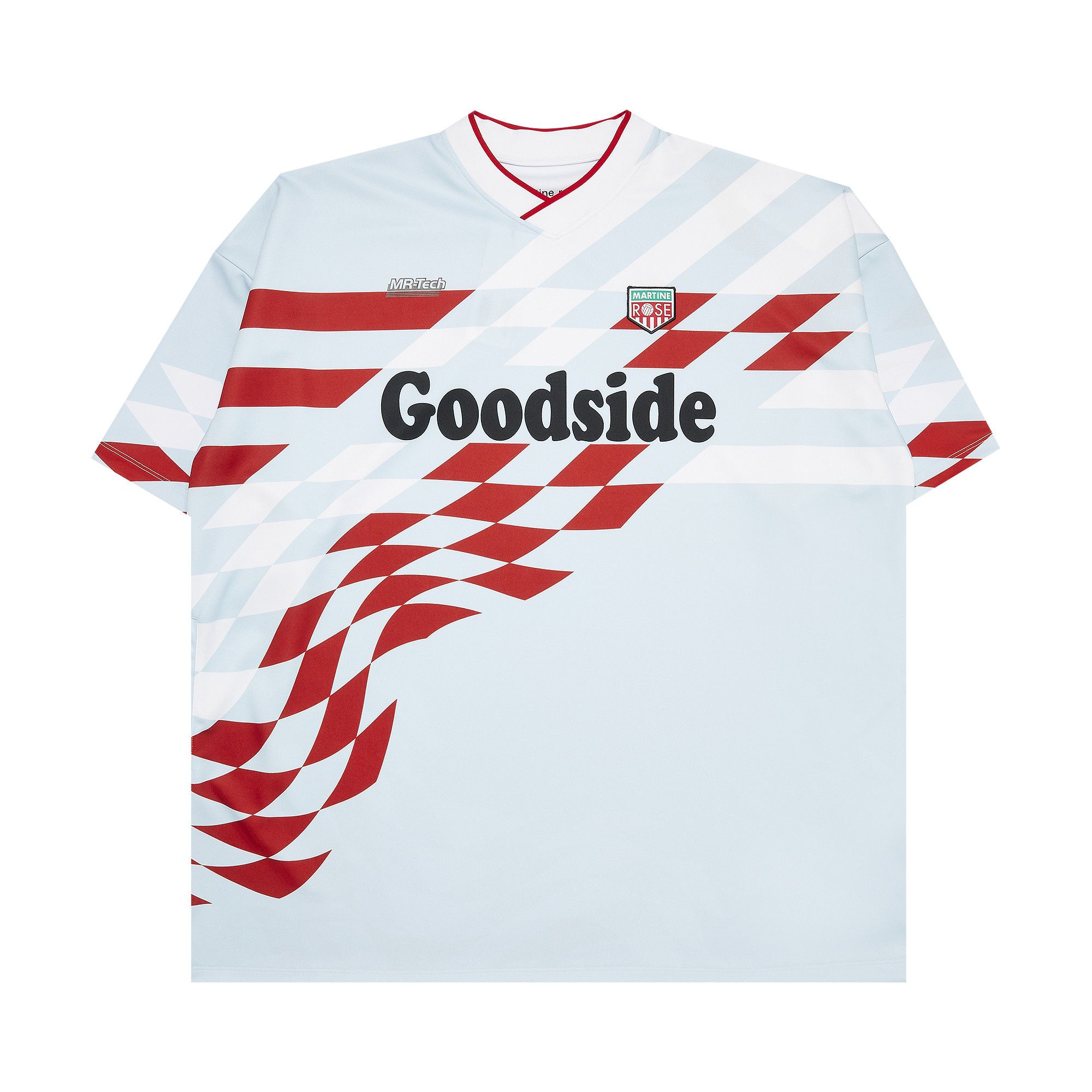 Buy Martine Rose Overs Football Shirt 'Grey' - M121PF GREY