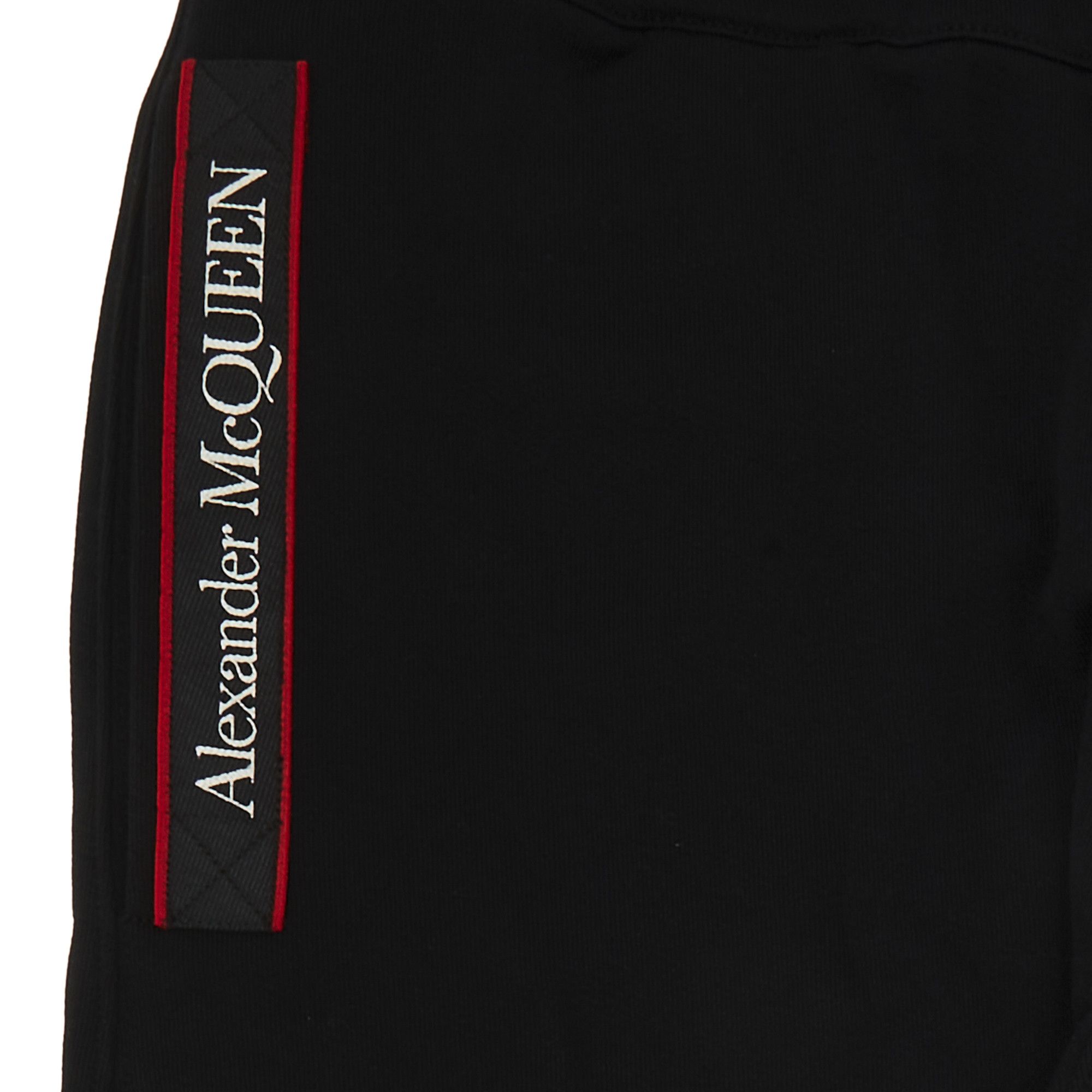 Buy Alexander McQueen Selvedge Logo Tape Detail Joggers