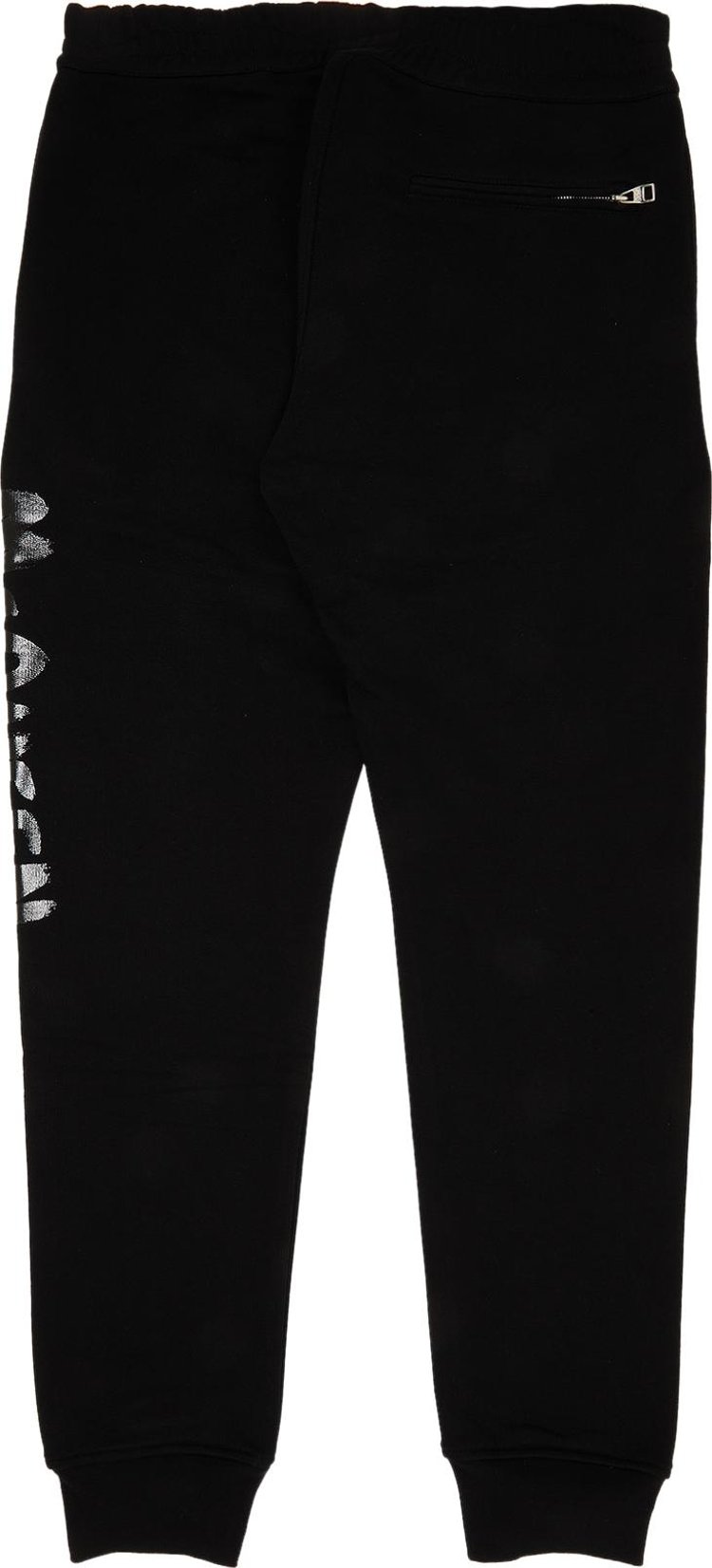 Alexander McQueen Graffiti Joggers BlackBlack