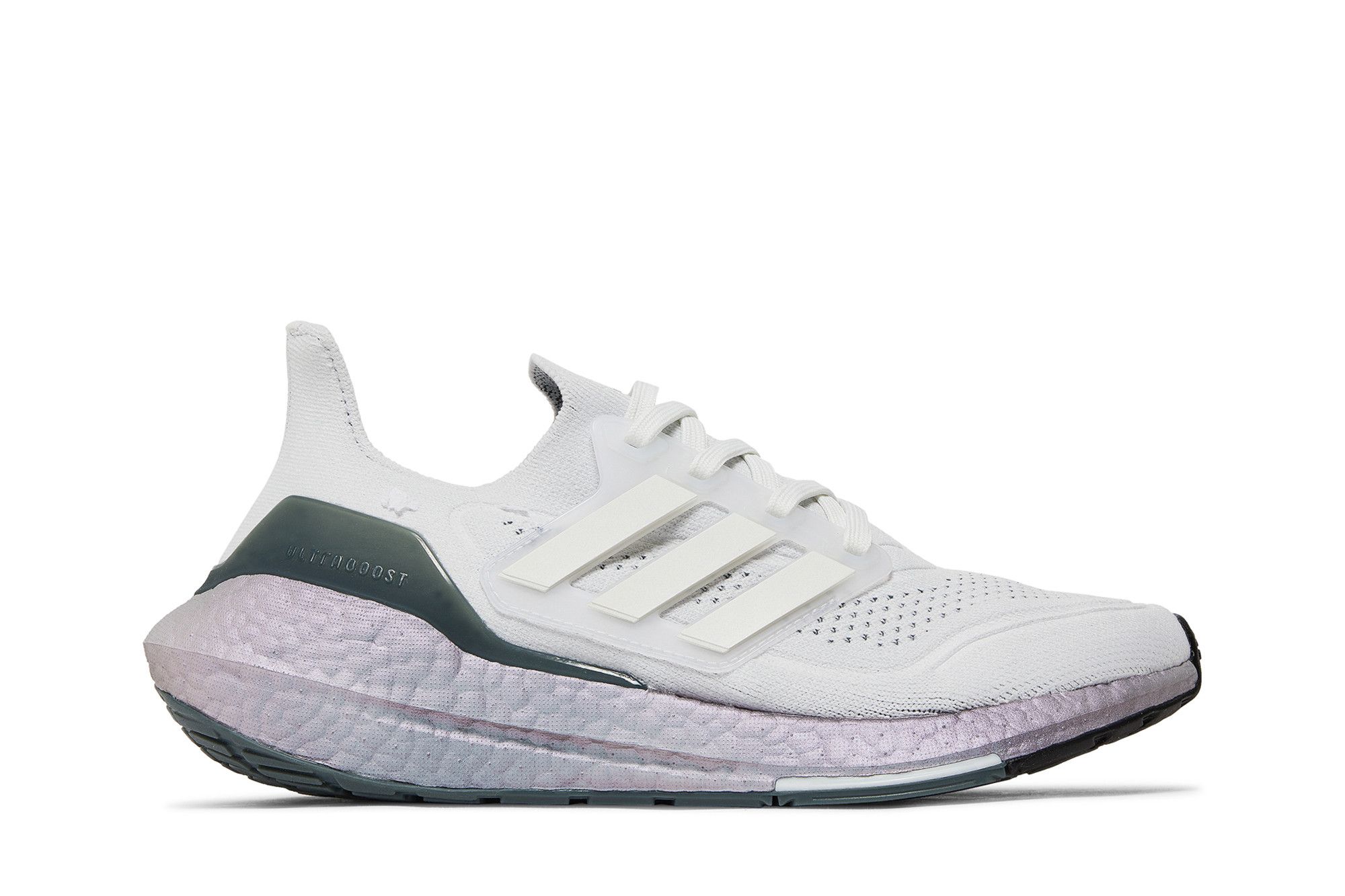 Ultra boost white and silver sale