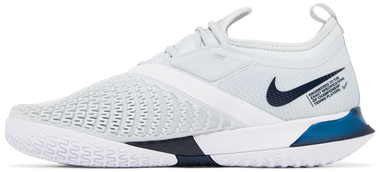 NikeCourt React Vapor NXT Pure Platinum Obsidian