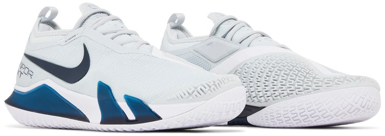 NikeCourt React Vapor NXT Pure Platinum Obsidian