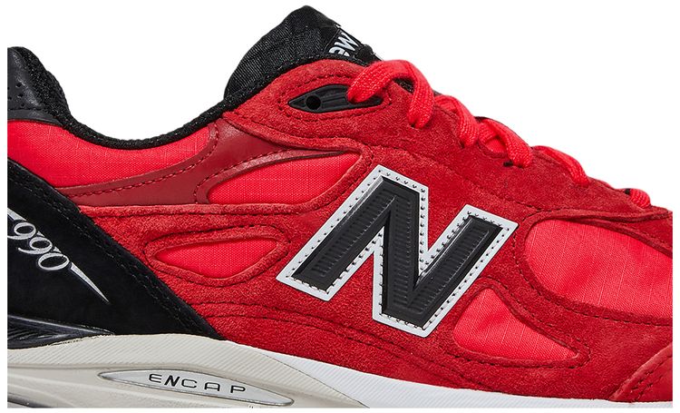 New Balance 990v3 Made In USA Red Suede