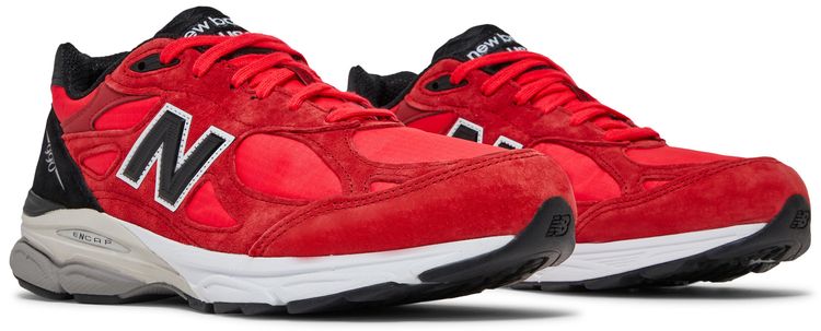 New Balance 990v3 Made In USA Red Suede