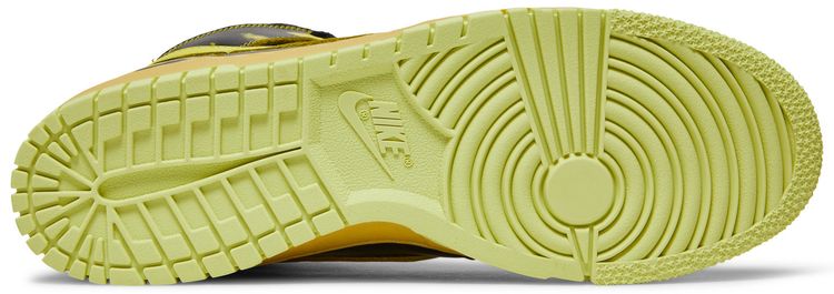 Nike Dunk High 1985 Yellow Acid Wash