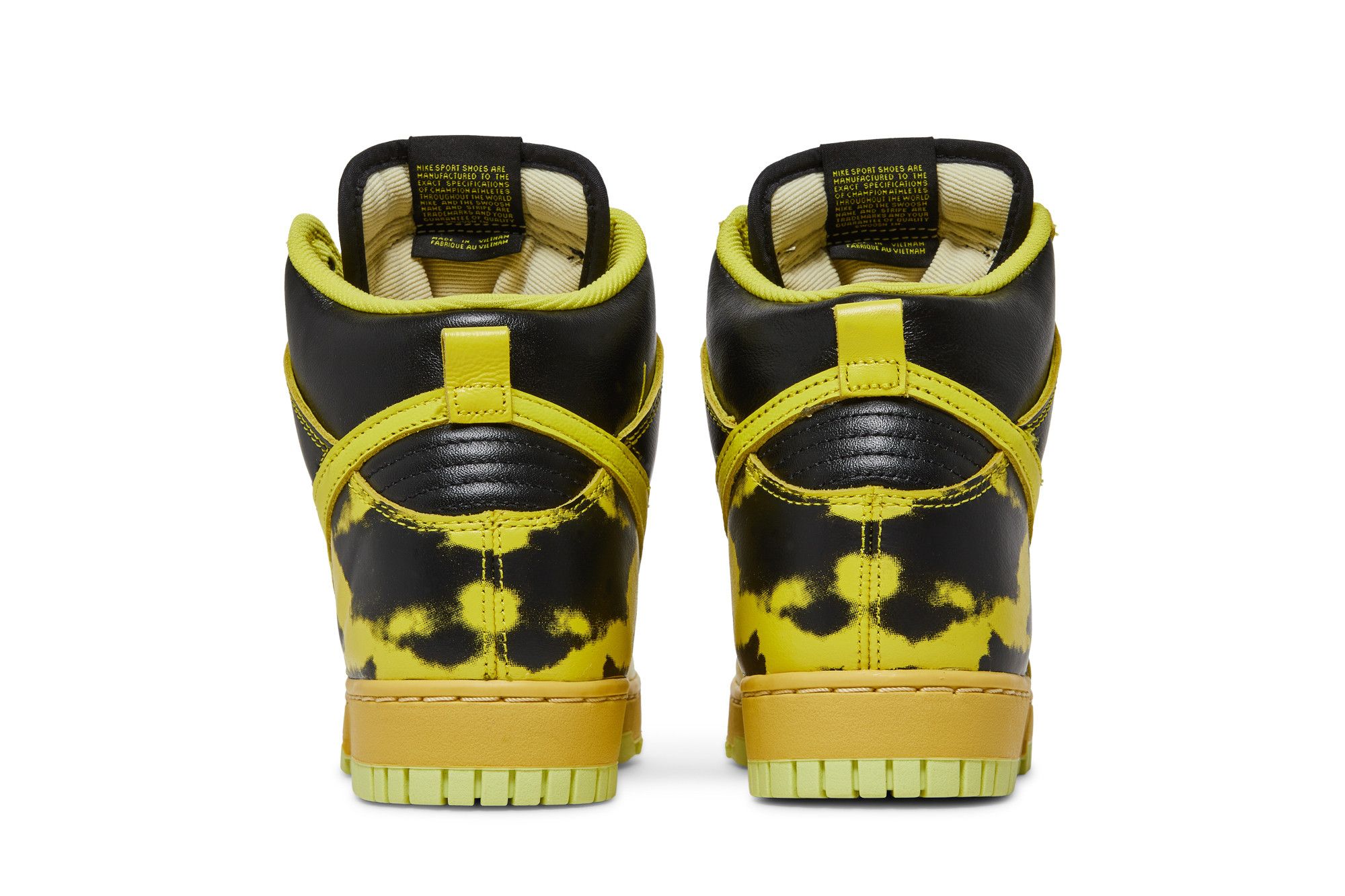 Buy Nike Dunk High 1985 'Yellow Acid Wash' - DD9404 001 | GOAT