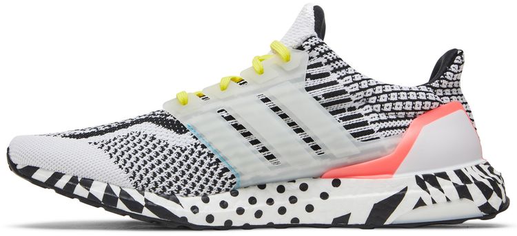 Adidas UltraBoost 50 DNA Multi Pattern White Black