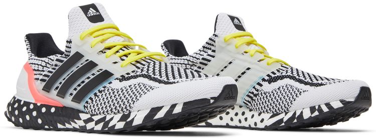 Adidas UltraBoost 50 DNA Multi Pattern White Black