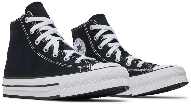 Converse Chuck Taylor All Star Lift Platform Canvas High GS Black