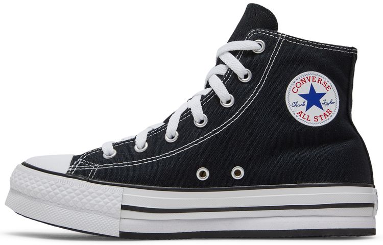 Converse Chuck Taylor All Star Lift Platform Canvas High GS Black
