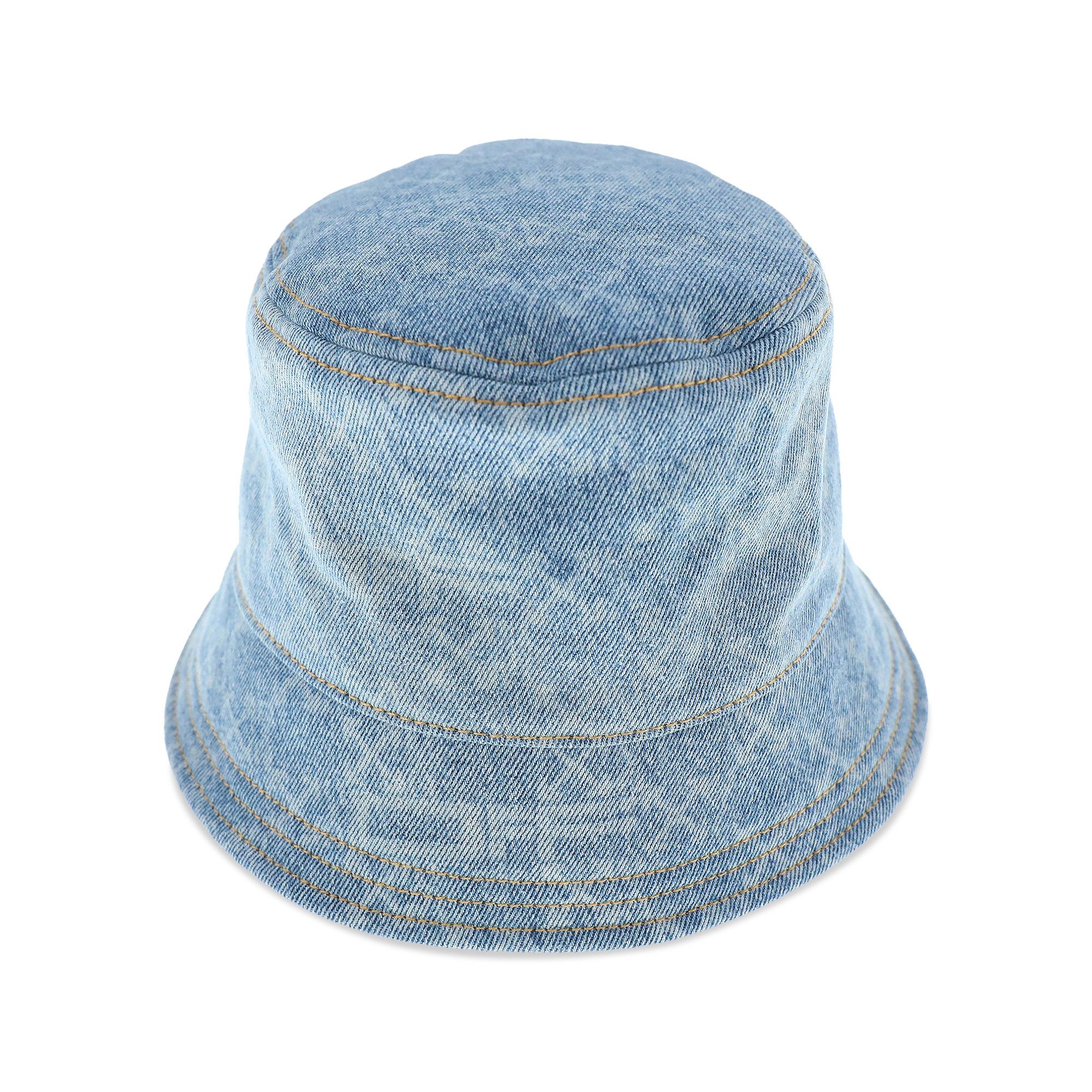 【早い者勝ち】Off-White デニムバケットハット　モノグラム Off-White デニムバケットハット モノグラム 【公式通販】