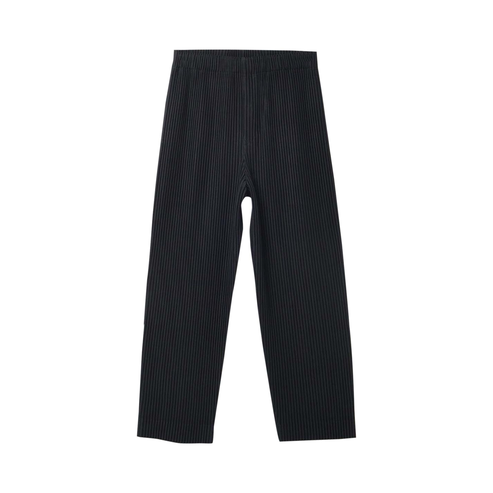 HOMME PLISSÉ ISSEY MIYAKE サルエルパンツ ブラック HOMME PLISSE ISSEY MIYAKE オム プリッセ イッセイ ミヤケ