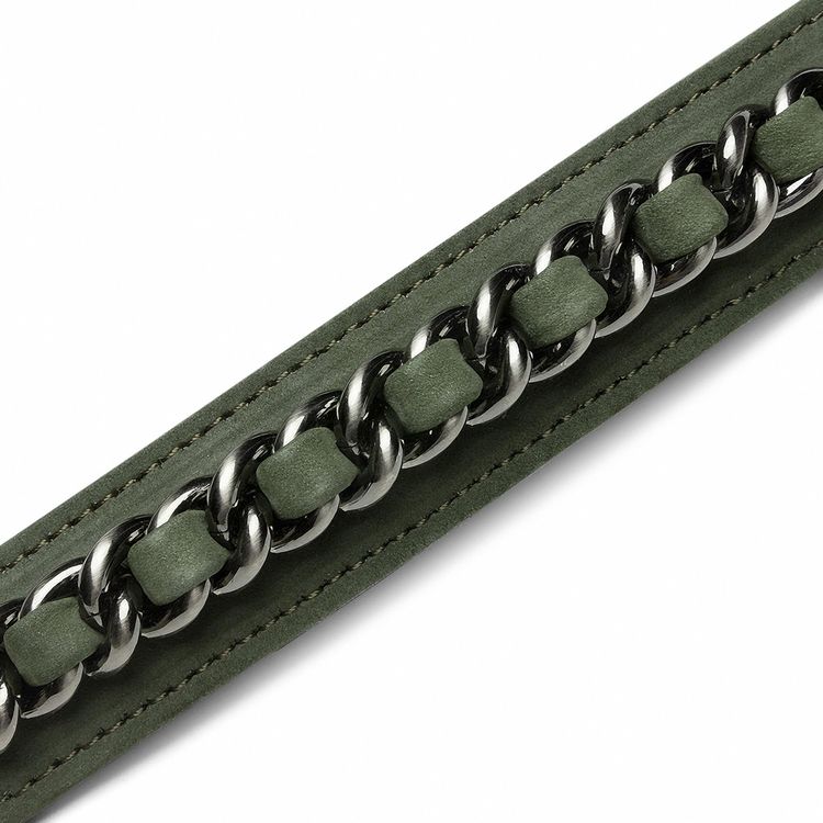 READYMADE Patchwork Big Chain Bag Green