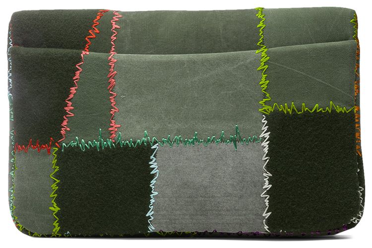 READYMADE Patchwork Big Chain Bag Green