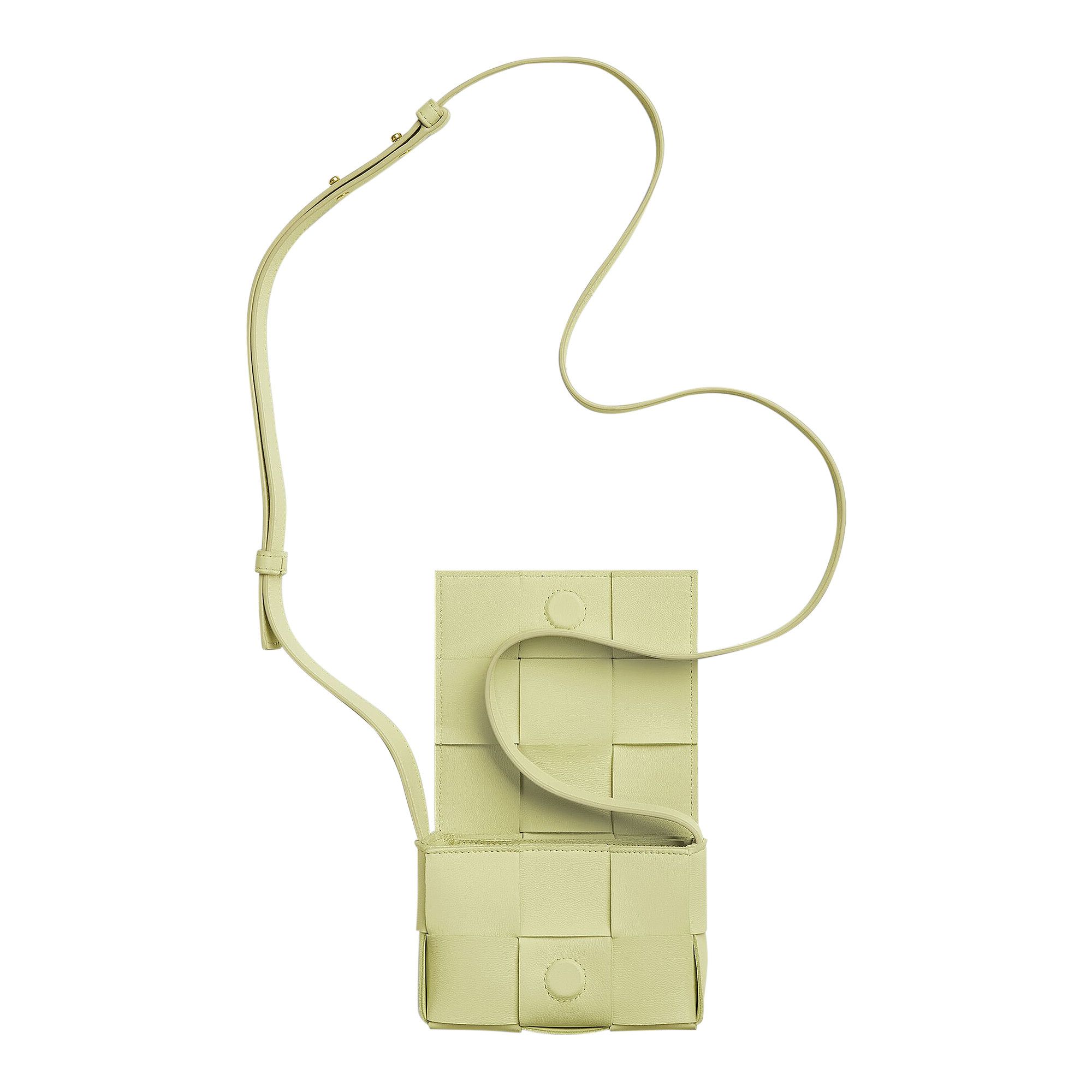 Buy Bottega Veneta Mini Cassette Bag 'Lemon Washed' - 666688