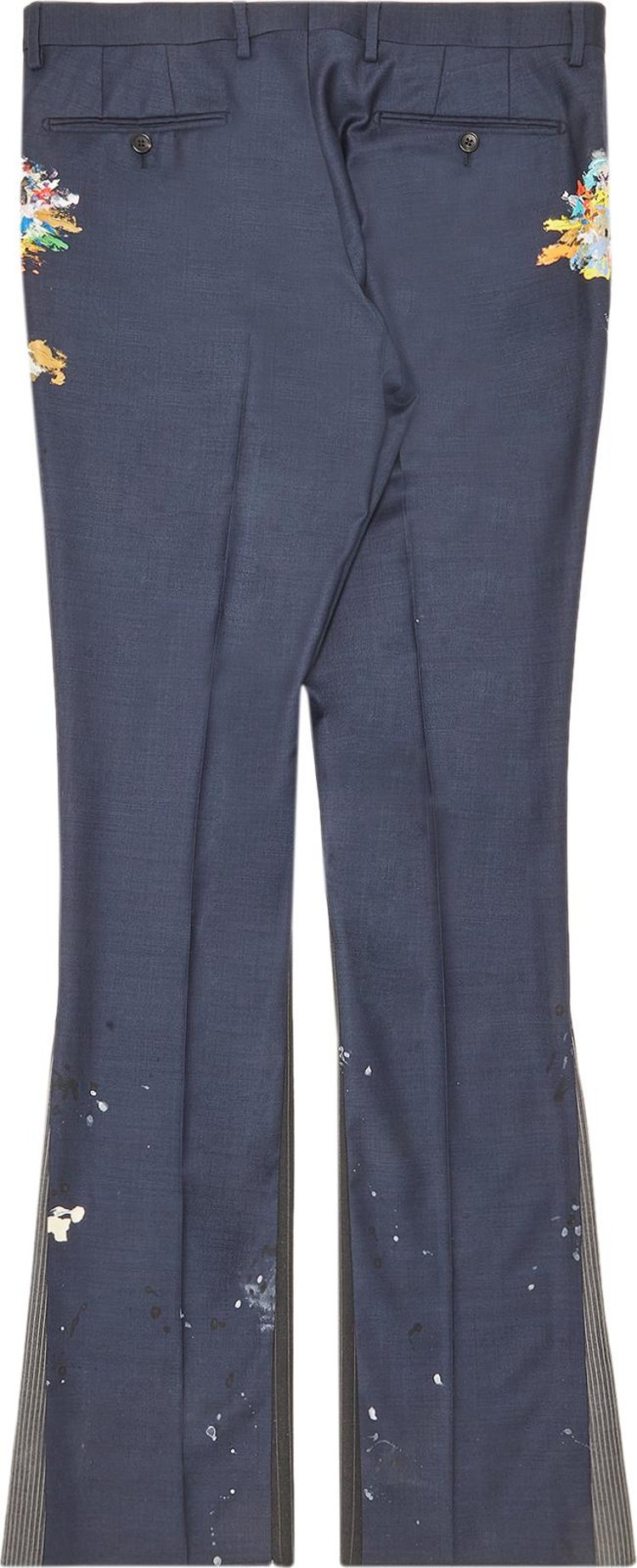 Gallery Dept x Lanvin Paint Splatter Trousers Navy