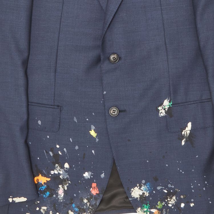 Gallery Dept x Lanvin Single Breasted Blazer Navy