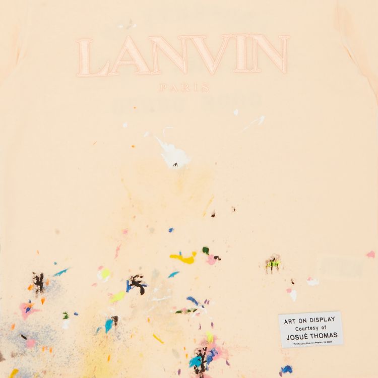 Gallery Dept x Lanvin Wmns Short Sleeve Embroidered T Shirt Multicolor