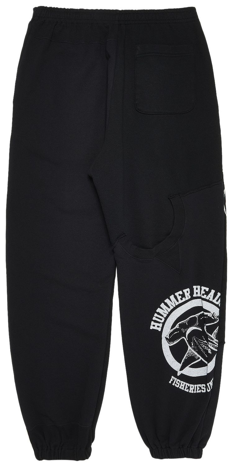 Undercover Undercoverism Patchwork Sweatpants Black