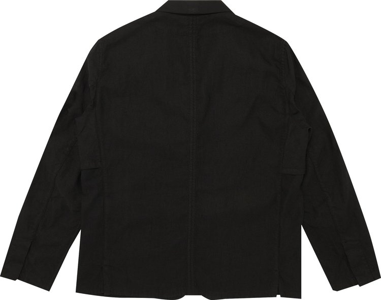 Stone Island Shadow Project Linen Blazer Black