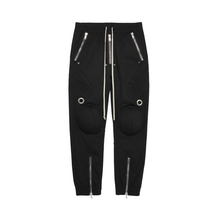 Rick Owens Biker Joggers Black