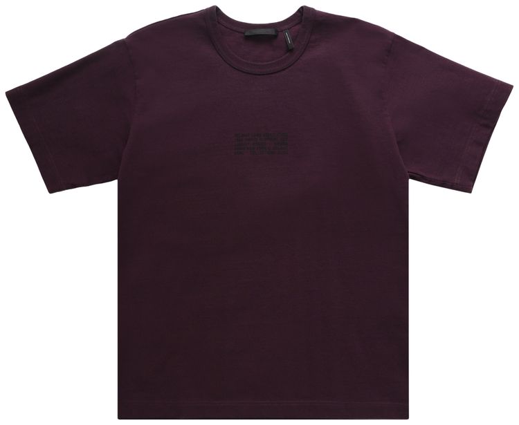 Helmut Lang Distort Tee Mulberry