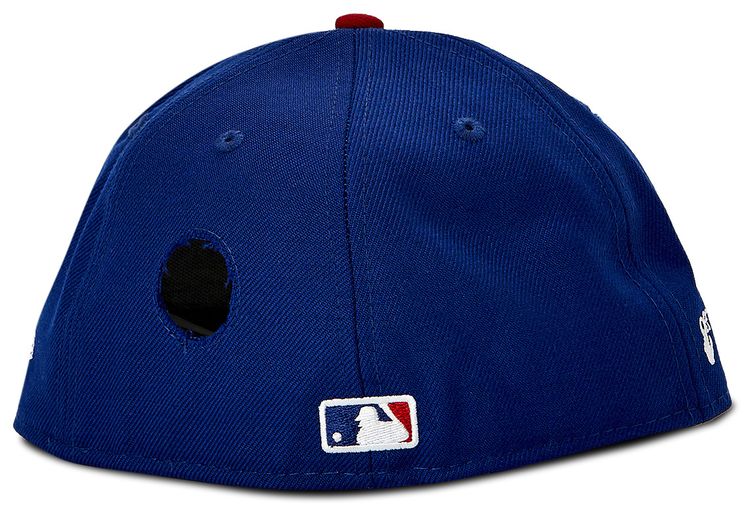 Off White x MLB Chicago Cubs Cap BlueRed