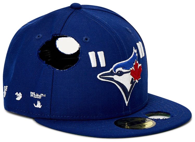 Off White x MLB Toronto Blue Jays Cap BlueRed