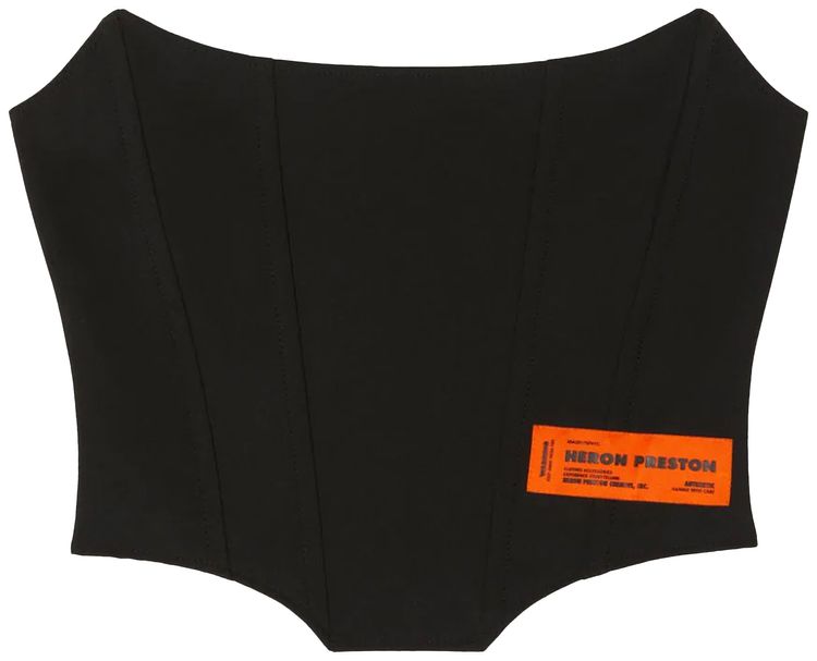 Heron Preston HWC Zip Corset Black